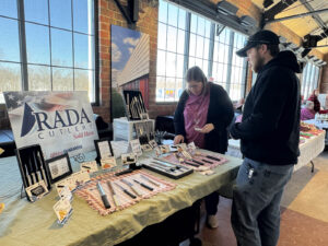 Rada Cutlery available at the Ludowici Farmers Market at the Factory of Ideas in New Lexington, Ohio.