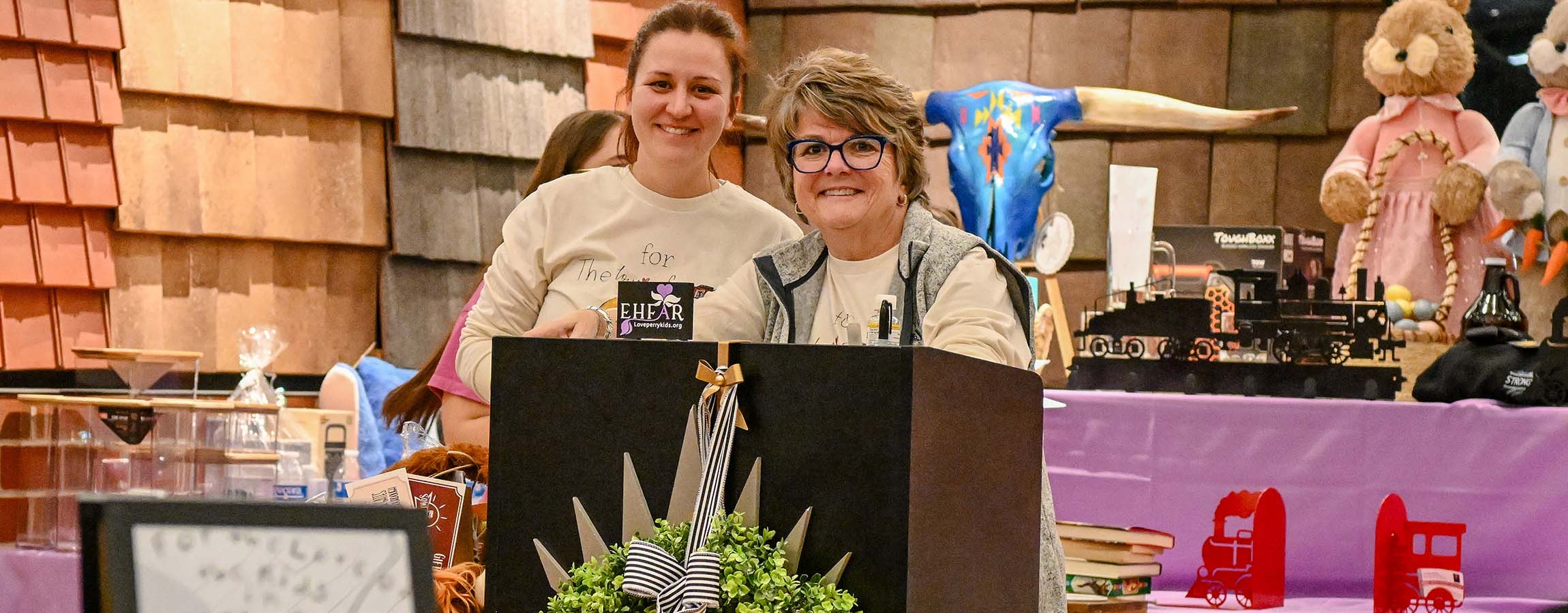 EHFAR co-founder Ann Hankinson and daughter Leah at the 2026 For the Love of Kids Fundraiser